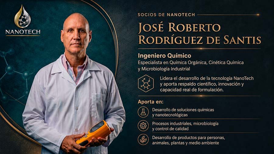 José Roberto Rodríguez de Santis, socio de Nano Tech